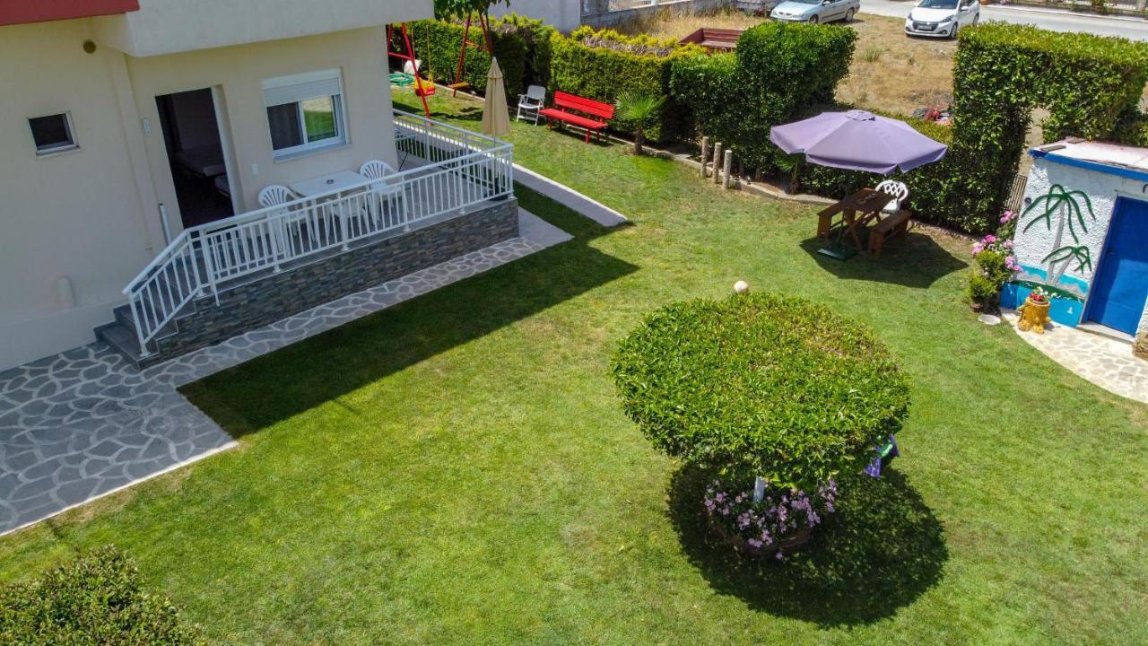 Babis House Apartment Nea Vrasna Bagian luar foto