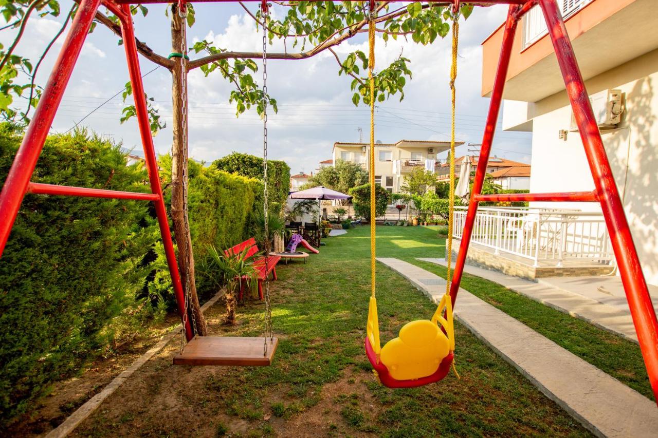 Babis House Apartment Nea Vrasna Bagian luar foto