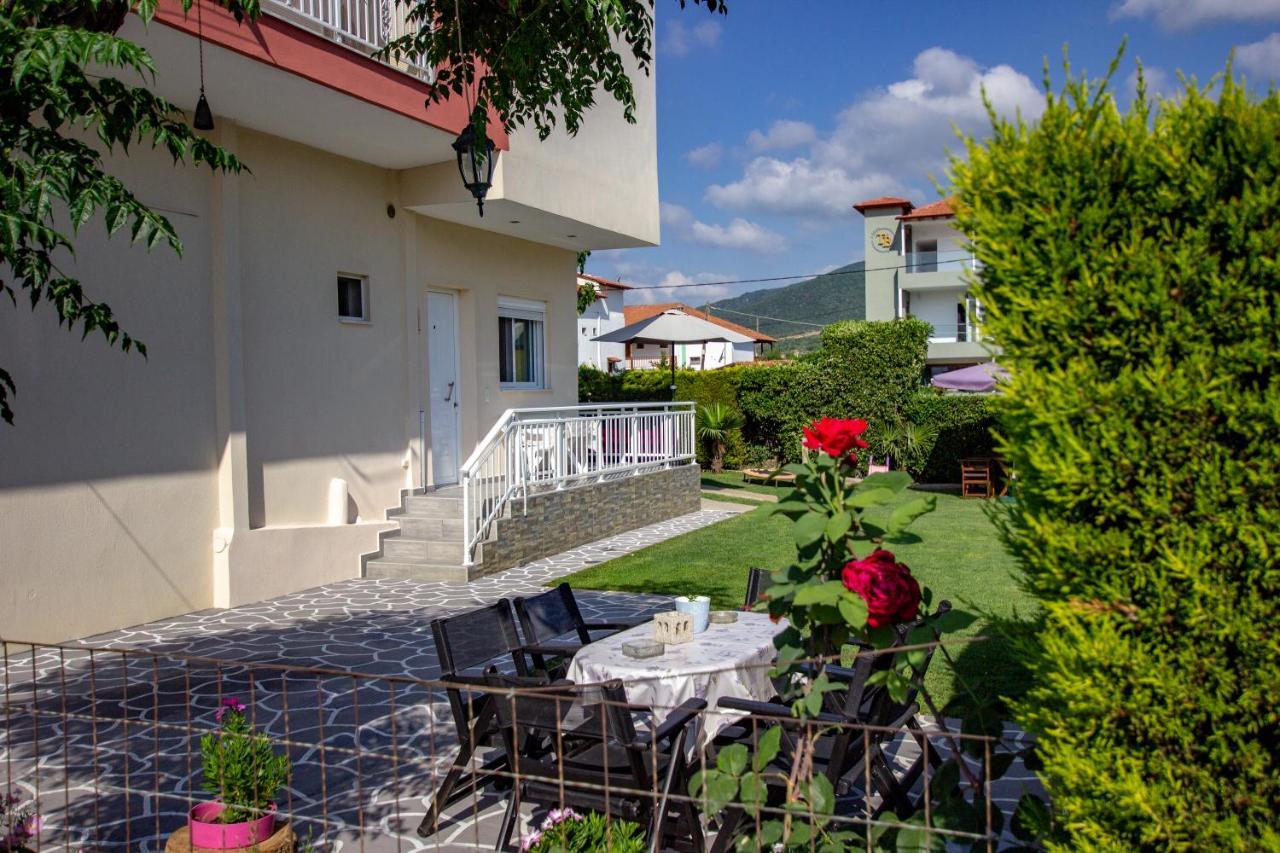 Babis House Apartment Nea Vrasna Bagian luar foto