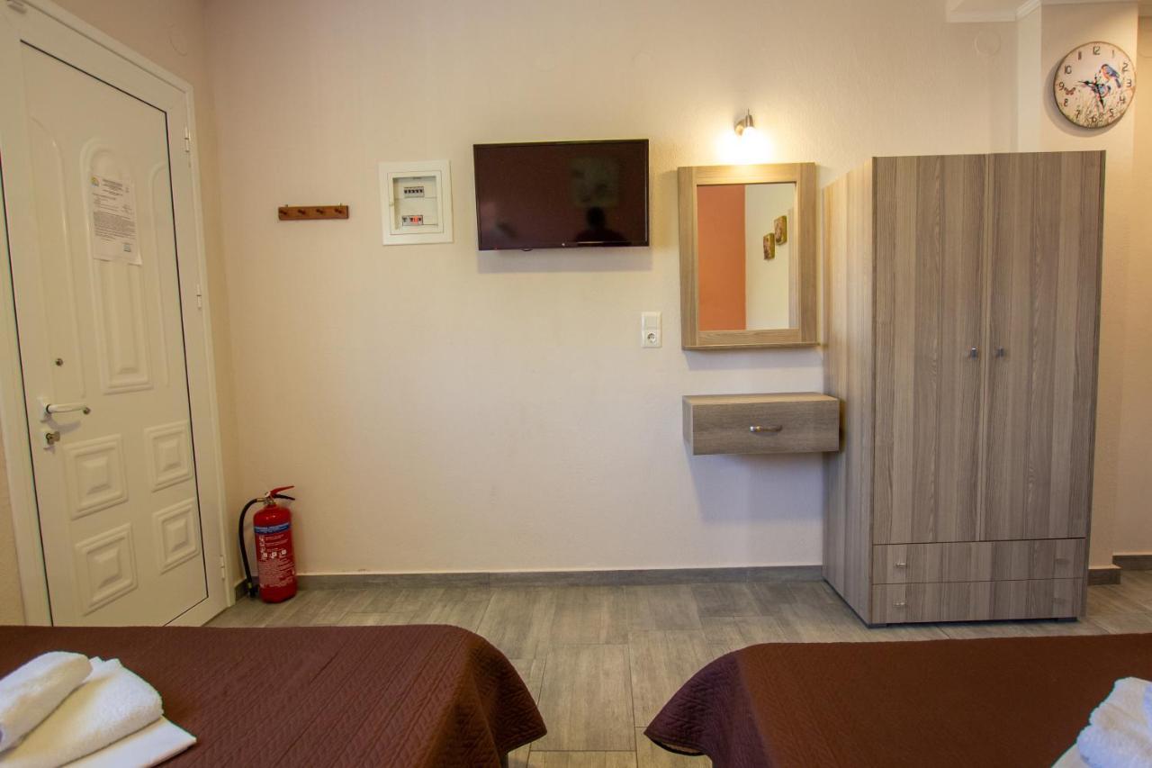 Babis House Apartment Nea Vrasna Bagian luar foto