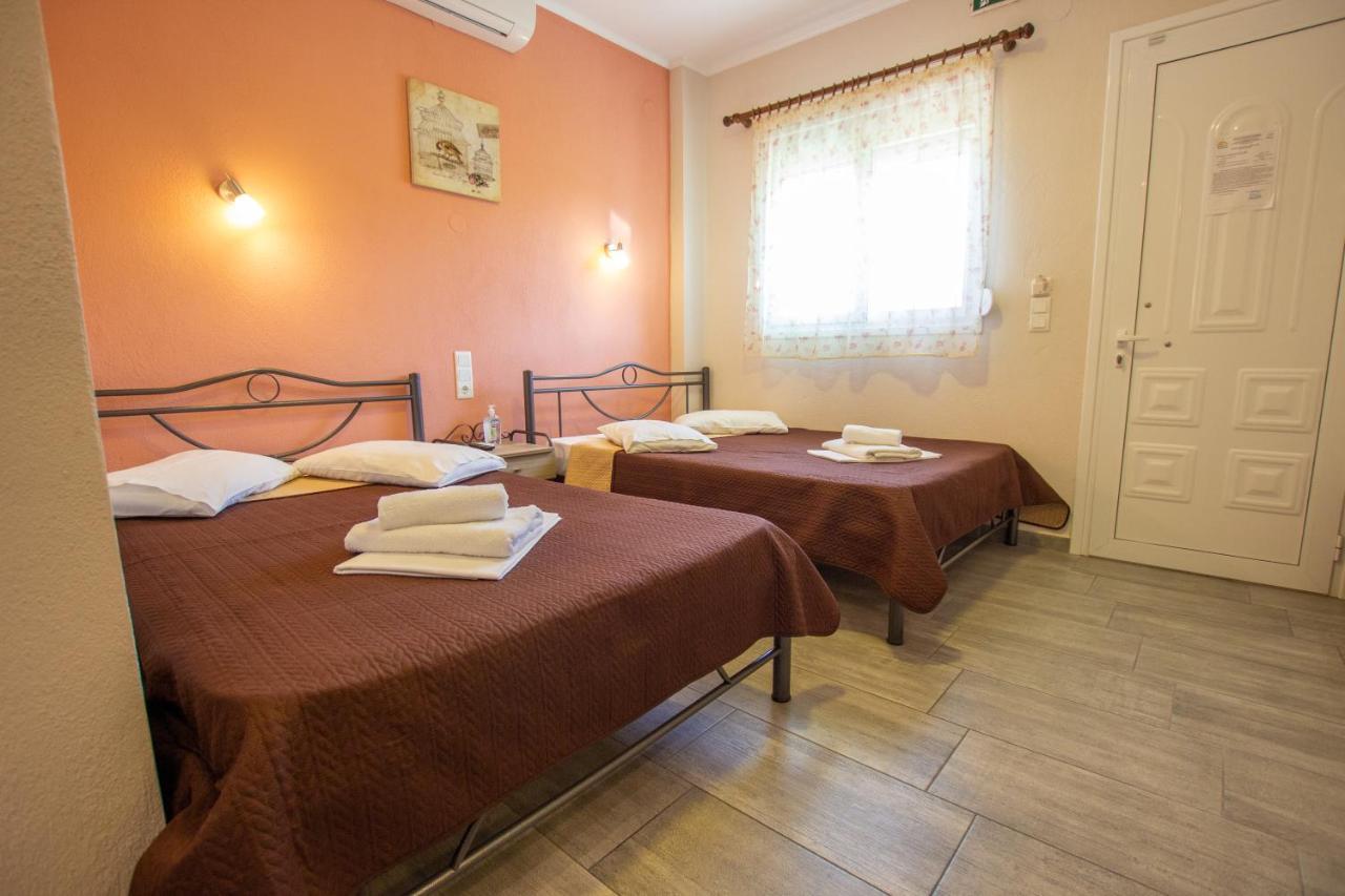 Babis House Apartment Nea Vrasna Bagian luar foto
