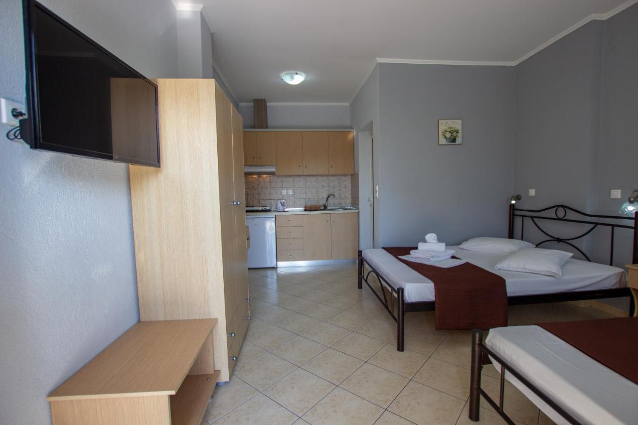Babis House Apartment Nea Vrasna Bagian luar foto