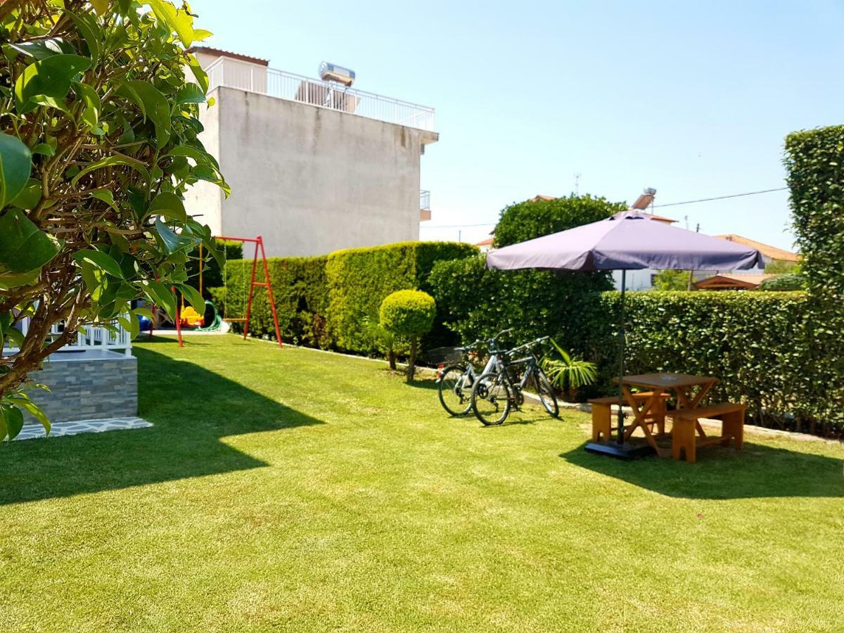 Babis House Apartment Nea Vrasna Bagian luar foto